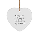 Funny Mixologist Gifts from Friends for Men Women Coworkers Christmas Unique Ornaments - Image 1